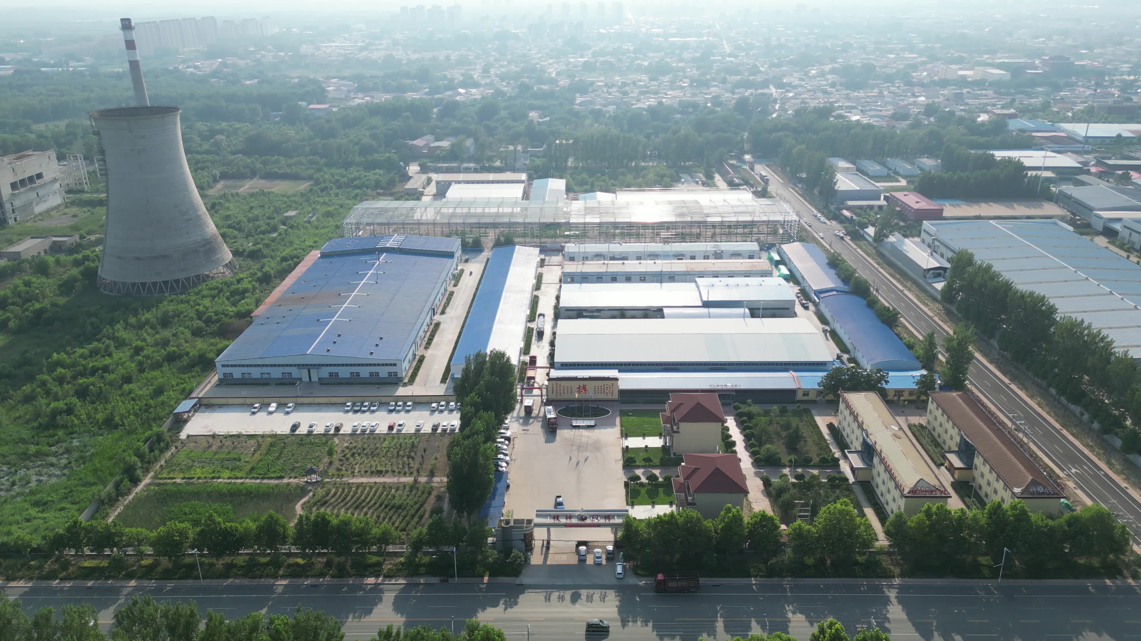 广宗厂区航拍